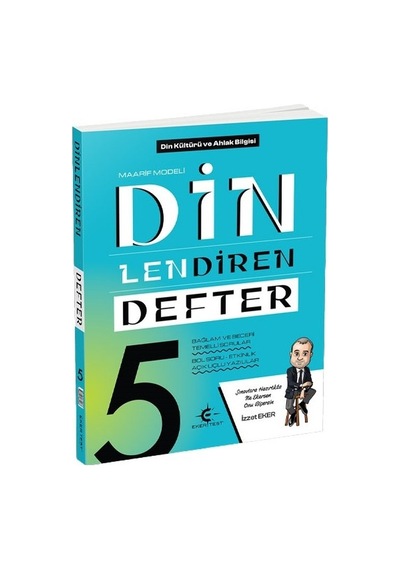 Eker Test Yayınları 5. Sınıf Din Kültürü Ve Ahlak Bilgisi Dinlendiren Defter