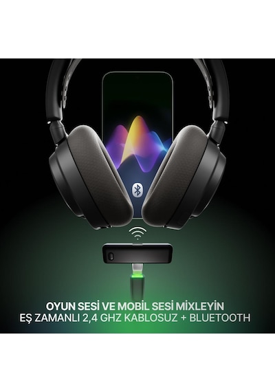 Steelseries Arctis Nova 7x Gen2 Kablosuz Siyah Gaming Kulaklık