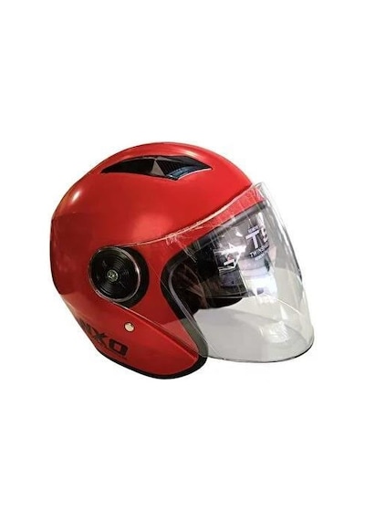 Kask Çenesiz Yazlık Nxo Siyah