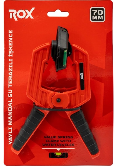 Rox 0150 Su Terazili Yaylı Mandal Tip Kıskaç Işkence 70 Mm