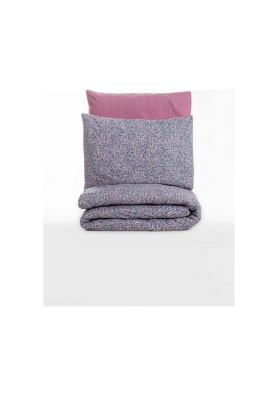Cotton Box Petite Çift Kişilik Lastikli Çarşaflı Nevresim Takımı Penny Gül Kurusu