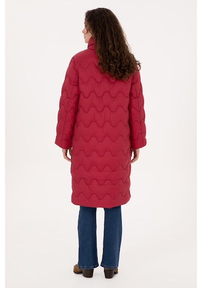 U.s. Polo Assn. Kadın Kaban 50308608-vr104 Koyu Frambuaz/dark Raspberry