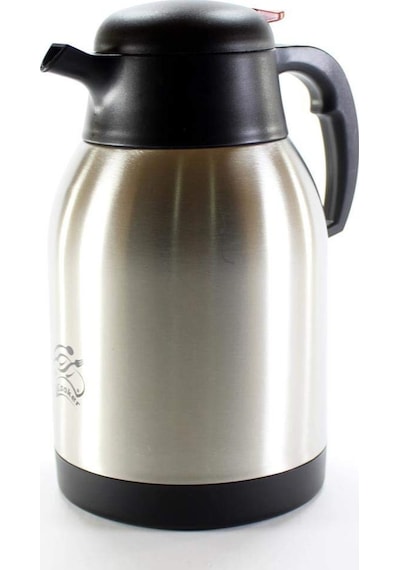 Cooker 2 Litre İnox Çift Katlı Çelik Termos Sku: Smg8690010186867 Açık