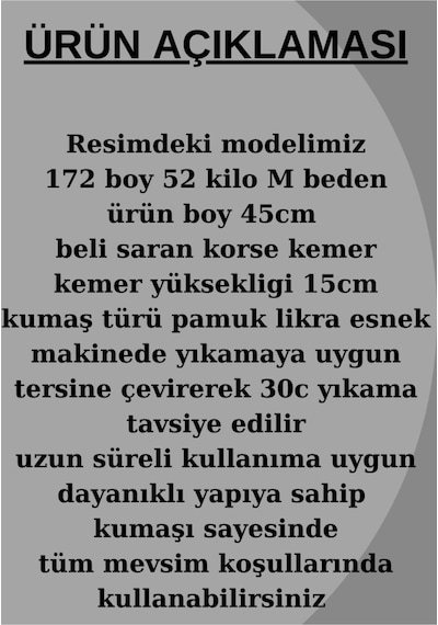 Mrmpro Ekru Mini Etek Esnek Kumaş Spor Kesim Korse Kemer Ekru