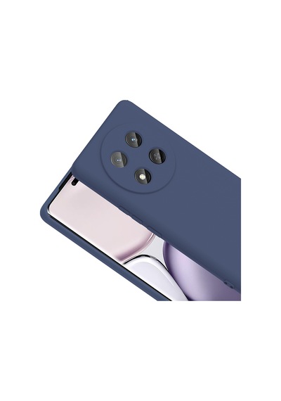Honor Magic 7 Lite Kılıf Yumuşak Silikon Kamera Korumalı Lansman Heptek İletişim Siyah
