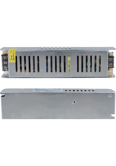 Ledx Aln-m1210s 12 Volt 10 Amper 120 Watt Slim Metal Kasa Adaptör 190x48x38mm