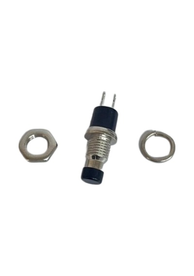 7mm Buton Siyah Pbs-105 10 Adet