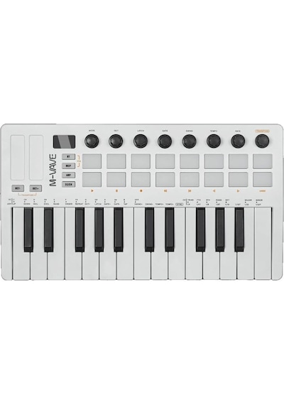 M-vave Smk 25 Mkıı Wireless Bt Midi Keyboard Controller