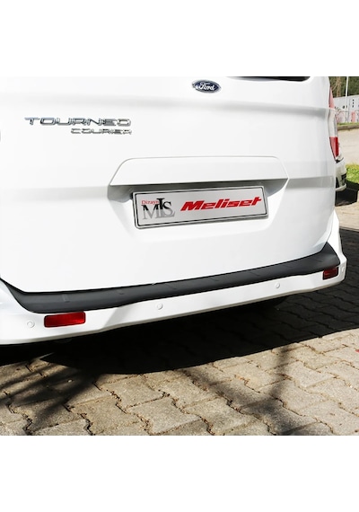 Ford Courier Mat Siyah Arka Tampon Eşiği Koruma 2014 Ve Sonrası