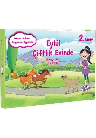 Dörtrenk 2. Sınıf Eylül Çiftlik Evinde Hikaye Seti 10 Kitap