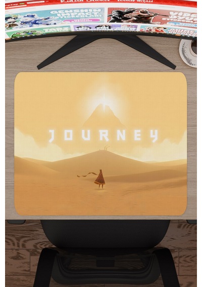 Journey Kaymaz Dikişli Kauçuk Oyuncu Mousepad V2 - 48x40 Xl Gaming Mouse Pad Fare Altlığı