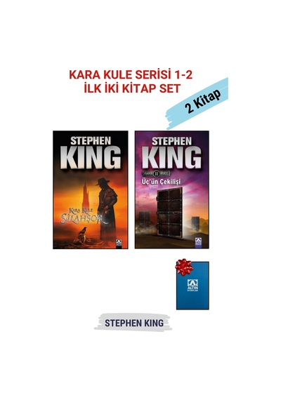 Kara Kule I: Silahşor Ve Kara Kule Iı: Üç'ün Çekilişi, Kara Kule Serisi 1-2, Not Defteri Hediyeli