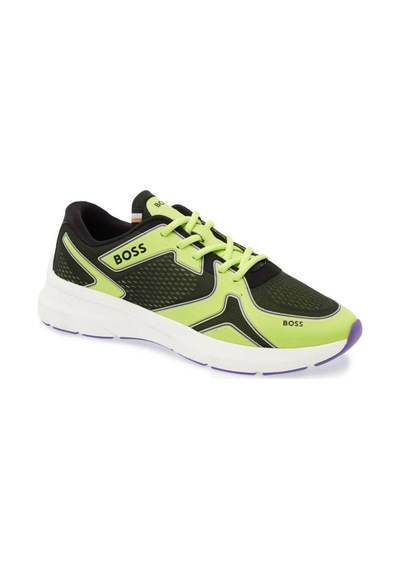BOSS Owen 'open Green' Erkek Sneaker Yeşil Yeşil