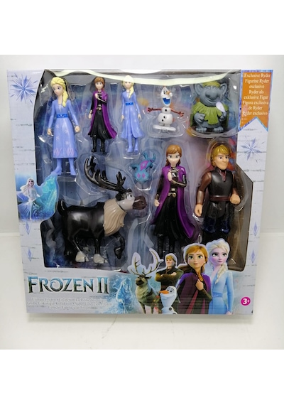 Frozen Karlar Ülkesi Karakter Figür Oyuncak Seti
