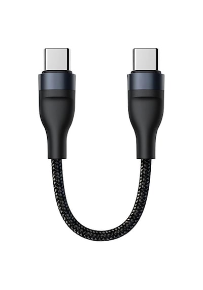Coofbe Super Şarj 5a 66w Type-c Şarj Kablosu Kısa Type-c Powerbank Şarj Kablosu Örgü Kopmaz Kablo Desen - Ben10