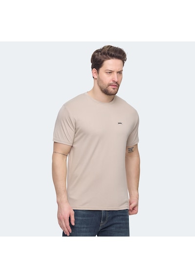 Slazenger KRATER Erkek  Bej Tişört
