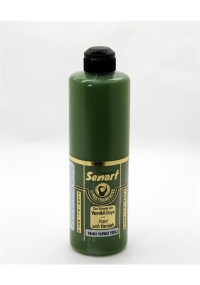 Yaprak Yeşili Senart Vernikli Boya 500Ml Vb051