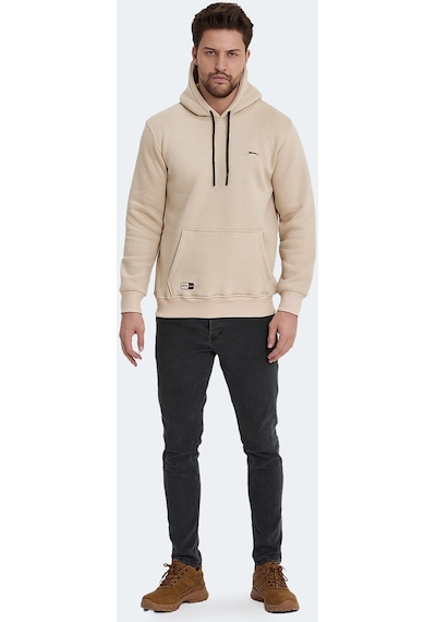 Slazenger OLTA IN Erkek Sweatshirt Bej