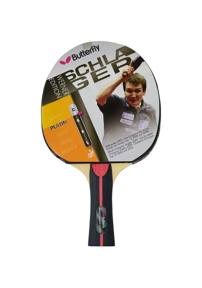 Butterfly Werner Schlager Platin Masa Tenisi Raketi 85074