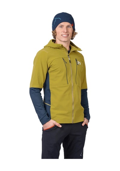 Hannah Trane Hoody Erkek Outdoor Ceket 10047523hhx.01 Ao-ssea Avocado Oil Stratified Sea