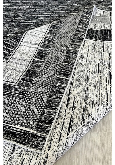 Kilim Savan Çift Taraflı Modern Yıkanabilir 1.kalite 2x3 Metre Çizgili Çok Renkli