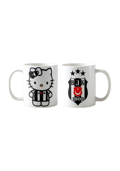 Beşiktaş Hello Kitty Kupa Bardak Tek Adet K070 Çok Renkli