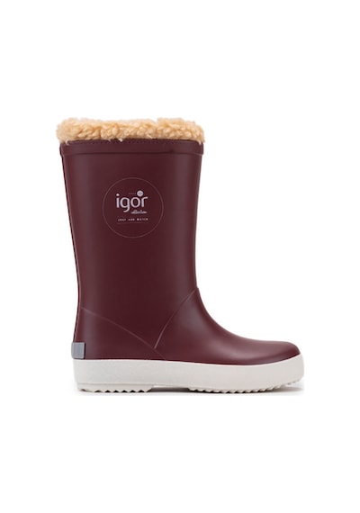 Igor Splash Nautico Çocuk Kürklü Bordo Yağmur Çizmesi W10207-025 Bordo Igor Splash Nautico Çocuk Kürklü Bordo Yağmur Çizmesi W10207-025 Bordo