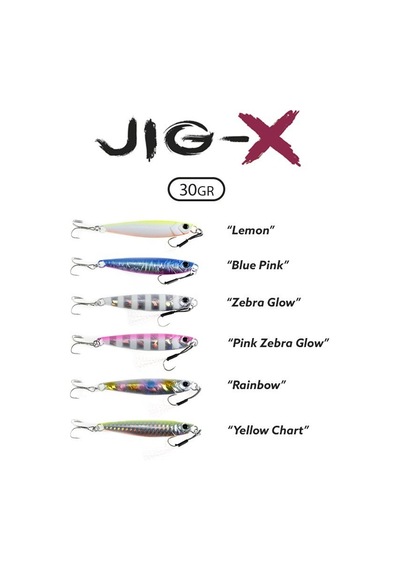 Fujin Jig-X 30Gr Shore Jigging - Metal Jig Yem