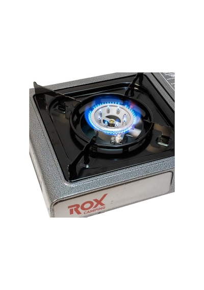 Rox Camping 0103 Tekli Portatif Kamp Ocak Ekstra Gaz  Girişli