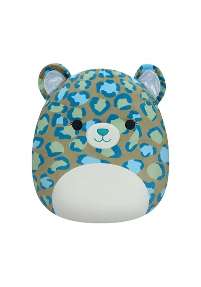 Mey İthalat Leopar Enos Peluş 30 Cm Mavi