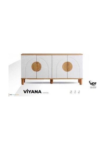 Viyana Mdf Konsol Beyaz