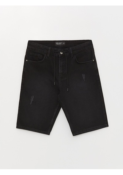 Lcw Jeans İndigo Standart Kalıp Erkek Jean Şort
