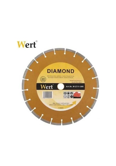 Wert 2711-150 Granit Mermer Elmas Testere 150  MM