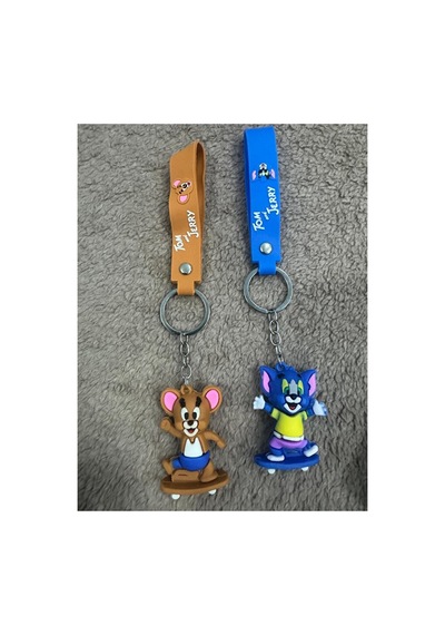 2 Li Patenli Tom Ve Jerry Anahtarlık 24221418