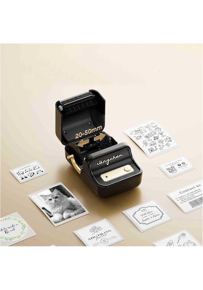 Niimbot B21s Bluetooth Taşınabilir Termal Etiket Yazıcı-siyah