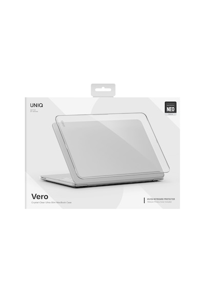 Macbook Neo 13 İnç A3404 Uyumlu Vero Kapak Şeffaf Premium Renk Tonları Ve Klavye Koruyucu 2'li Set