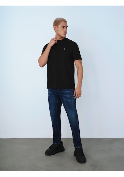 LOFT Loose Fit Erkek Tshirt K.kol Lf2036808 Q1.v1 Siyah