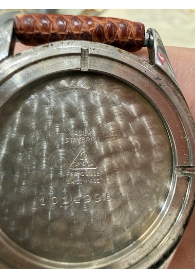 Omega Vintage 1940'lar Mekanik Kurmalı 17 Jewels Swiss Made Kol Saati