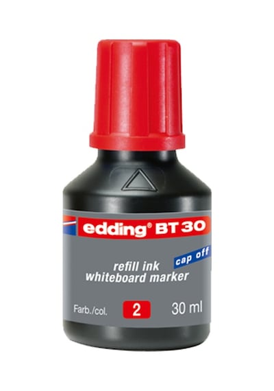 Edding Tahta Kalem Mürekkebi Damlalıklı 30 Ml Kırmızı Bt30 Çok Renkli