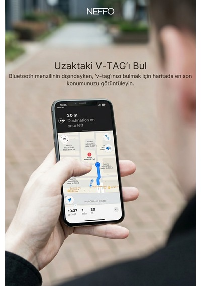 Apple Uyumlu iOS Uyumlu Akıllı Takip Cihazıı 4'lü Set Sadece Apple Uyumlu iOS Uyumlu 1