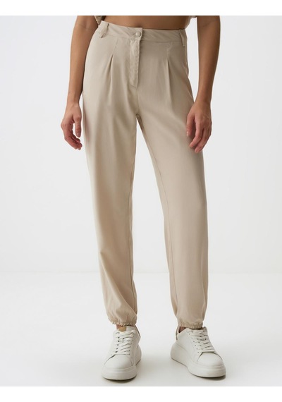 Jimmy Key Taş Dar Paça Normal Bel Kargo Cepli Gabardin Pantolon 4ww02210990928 Taş
