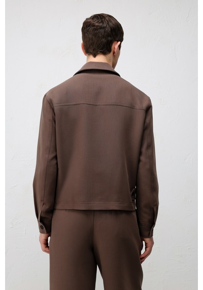 Antioch Relaxed Fit Baharlık Erkek Mont Kahve