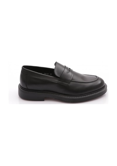 Dgn 2583 Erkek Loafer Ayakkabı Siyah Antik