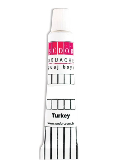 Südor Guaj Boya Tüp Pembe Küçük - 4 Adet Pembe