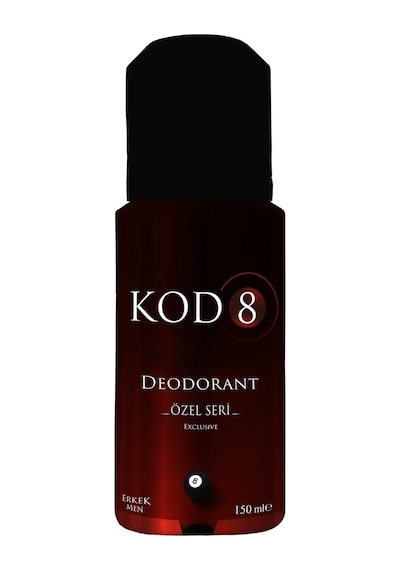 Kod 8 Erkek Bakım Deodorant Özel Seri 150 Ml 3 Adet