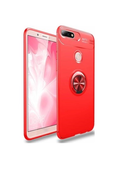 Huawei P Smart 2018 Yüzüklü Manyetik Ravel Kilif 513799631
