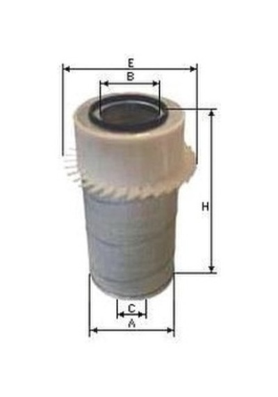 Allis-chalmers 7000 Serie, Fiat Allis/hitachi 60 Serie, John Deere 5000 Serie, New Holland 600-7000-800-900 Serie Hava Filtre