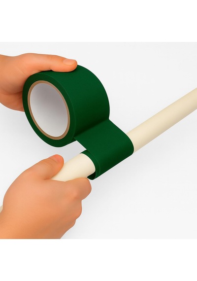 Yeşil Tamir Bandı 100 Mm X 10 Mt Çok Amaçlı Güçlü Yapışkanlı Suya Dayanıklı Onarım Yalıtım Bandı