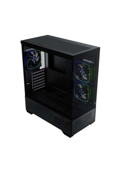 Gamebooster Nyvra Alpha 750w 80+ Bronze Seaview Argb Atx3.1 Pcı-e 5.1 Atx Mid Tower Kasa