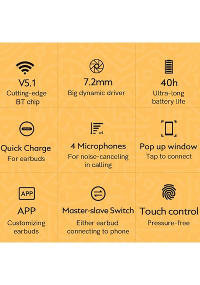 Ximistore9 Qcy T13 Kablosuz Kulaklık: 4 Mikrofonlu Gürültü Azaltma, Hızlı Bağlantı, Dokunmatik Kontrol, İos/android Uyumlu Qcy T13 Kablosuz Kulaklık Ximistore9 Qcy T13 Kablosuz Kulaklık: 4 Mikrofonlu Gürültü Azaltma, Hızlı Bağlantı, Dokunmatik Kontrol, İos/android Uyumlu Qcy T13 Kablosuz Kulaklık